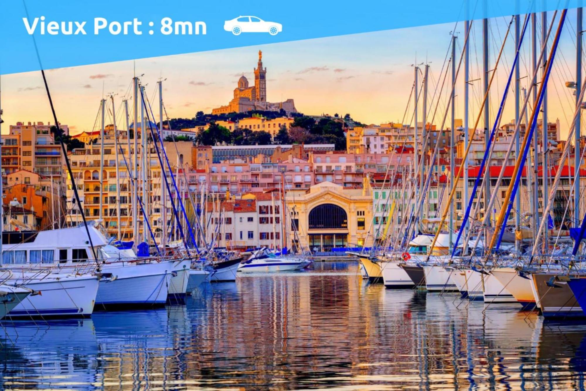 Roucas - Sud Passion - Calme - Fibre Apartment Marseille Luaran gambar